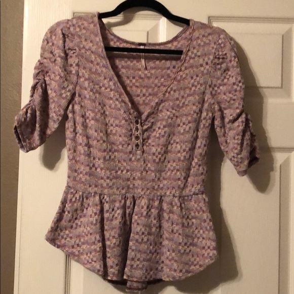 Free People Tops - Free people size small peplum top